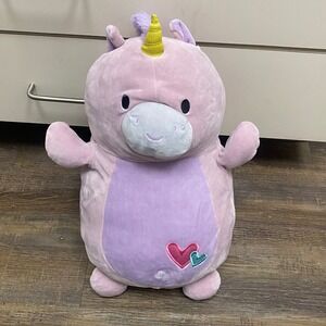 Squishmallows Unicorn Plush Toy Purple Pink Heart Horn Stuffed Animal 15 Inch‎